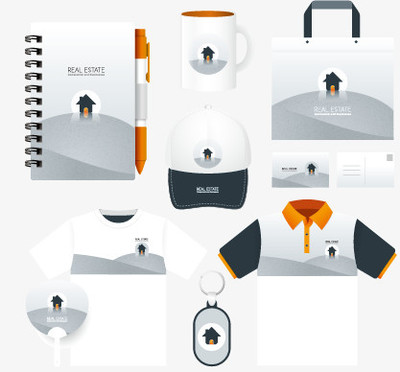 矢量企業(yè)辦公用品VI設(shè)計 塑造專業(yè)企業(yè)形象的藝術(shù)